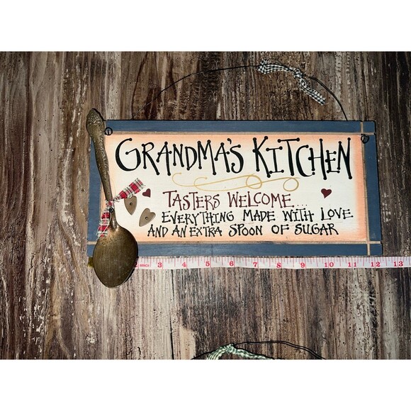 Retro vintage Grandma Signs Collection, Cottage Chic Home Sweet Sign Bundle - Picture 6 of 12